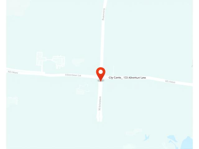 Map showing the location of Ontario Gateway Travel in City Centre, Ontario, Canada